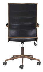 Auction Office Chair Vintage Black