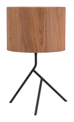 Sutton Table Lamp Brown & Black