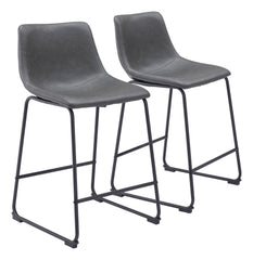 Smart Counter Chair (Set of 2) Charcoal