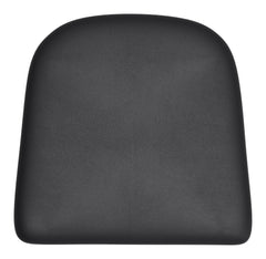 Elio Leather Seat Cushion Black