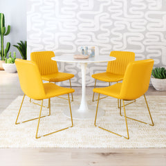 Joy Dining Chair (Set of 2) Yellow