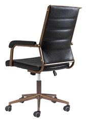 Auction Office Chair Vintage Black