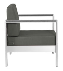 Cosmopolitan Arm Chair Gray