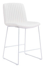 Mode Counter Chair (Set of 2) White