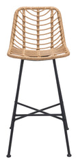 Malaga Bar Chair (Set of 2) Natural