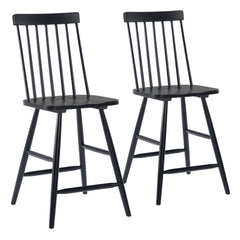 Ashley Counter Chair (Set of 2) Black