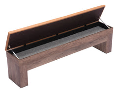 Bonker Storage Bench (Set of 2) Brown